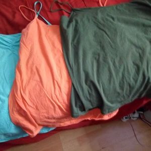Lot of 5 tank tops total from Walmart